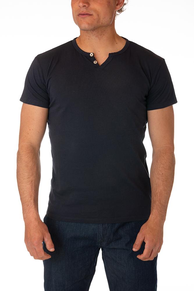 MAGLIA T-SHIRT UOMO BLU LESTERJSO C01 BLU IMPURE